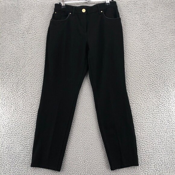 Chicos Jeans Womens 00 US 2 Short Black So Slimming Stretch Skinny Leg Staple - Picture 1 of 14